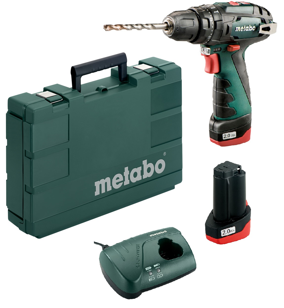 Wiertarko wkrętarka udarowa 10 8V Metabo PowerMaxx SB Basic Narzedzia pl