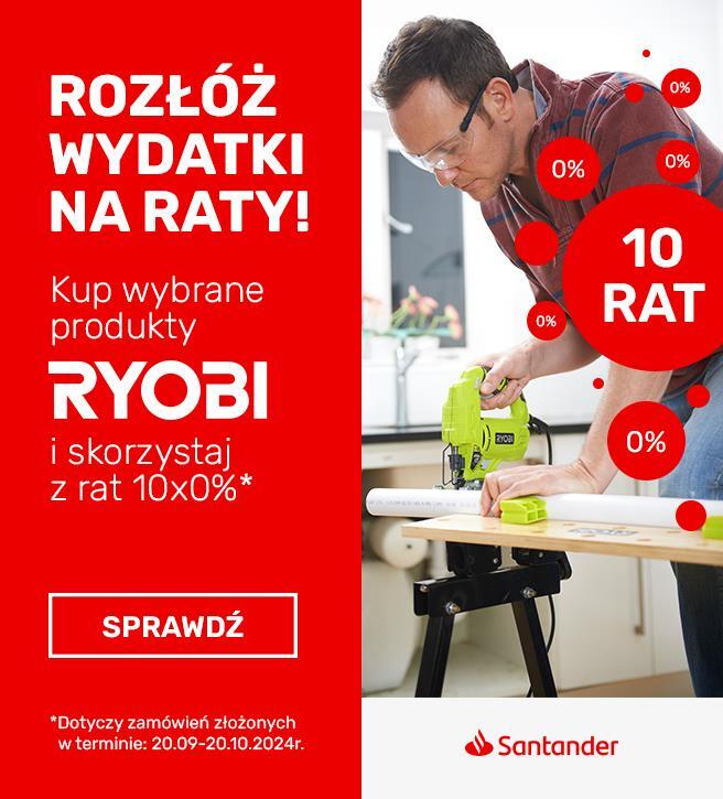 ryobi raty 0% jesień SG w rotacji