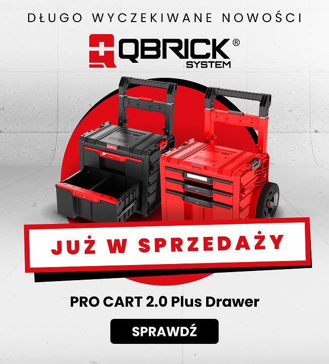 Qbrick System PRO CART 2.0 Plus Drawer pierwsze skrzynki w sprzedaży SG w rotacji