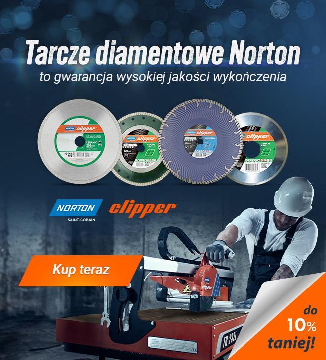 Tarcze Norton rabat SG w rotacji