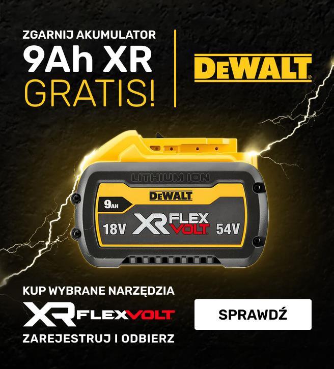 DeWalt akumulator SG w rotacji