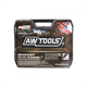 Klucze nasadowe 1/2", 1/4", zestaw 72 elementów Awtools AW39072BL