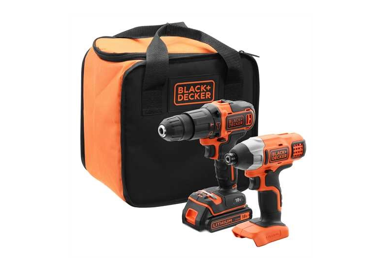 Zestaw narzędzi 18V BlackDecker BCK21S1S