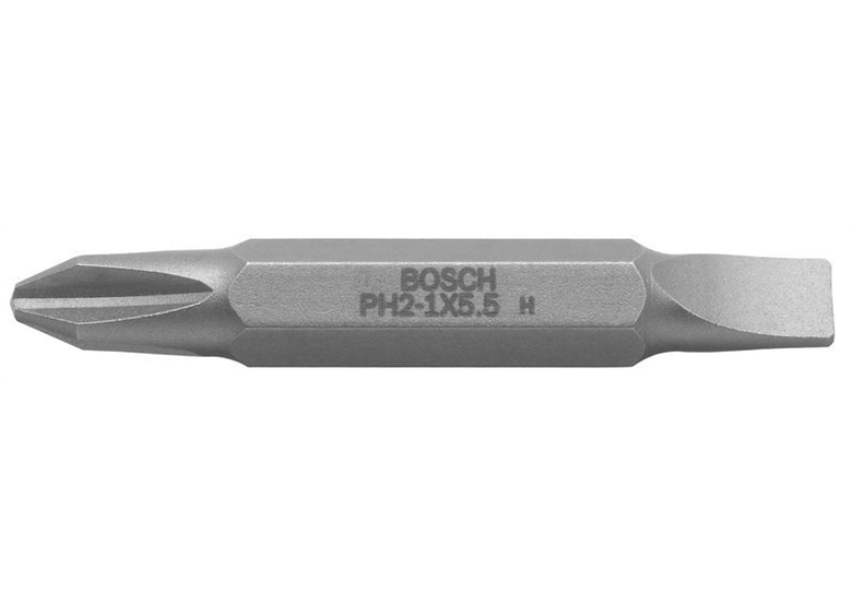 Podwójna końcówka wkręcająca S 1,0x5,5, PH2, 45 mm Bosch 2607001738