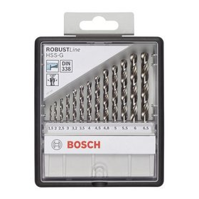 Zestaw wierteł do metalu ROBUST HSS-G, 13szt. Bosch 2607010538