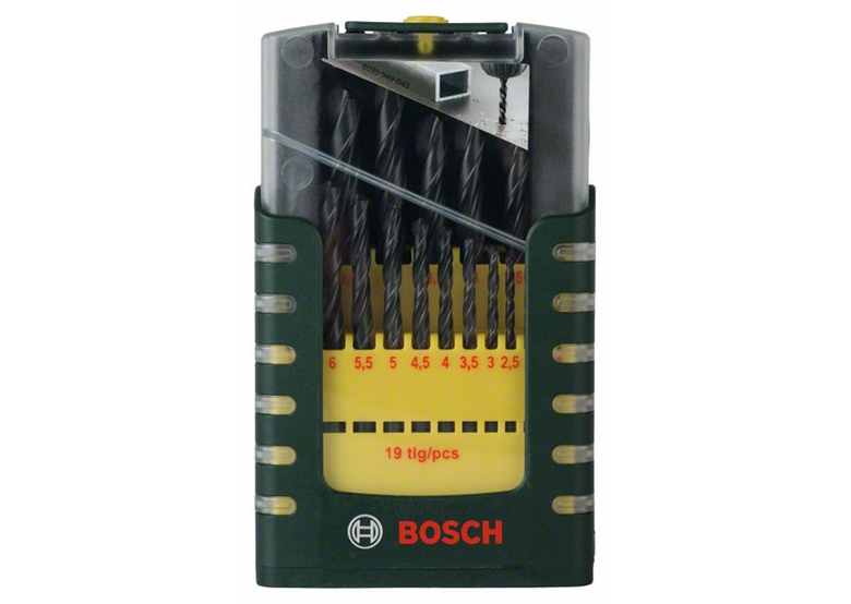 Zestaw wierteł do metalu HSS-R, 19 elementów Bosch 2607017151