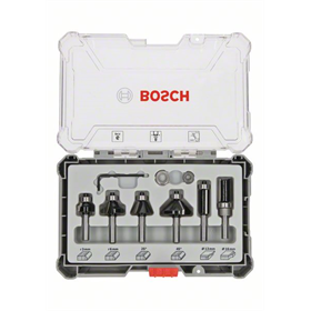 Zestaw frezów z trzpieniem 8mm 6szt. Bosch 2607017469