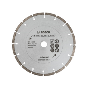 Diamentowa tarcza tnąca do materiałów budowlanych 230mm Bosch 2607019477