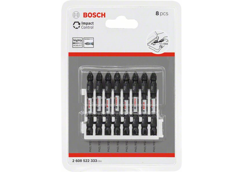 8-częściowy zestaw końcówek wkręcających Impact Control Bosch 2608522333