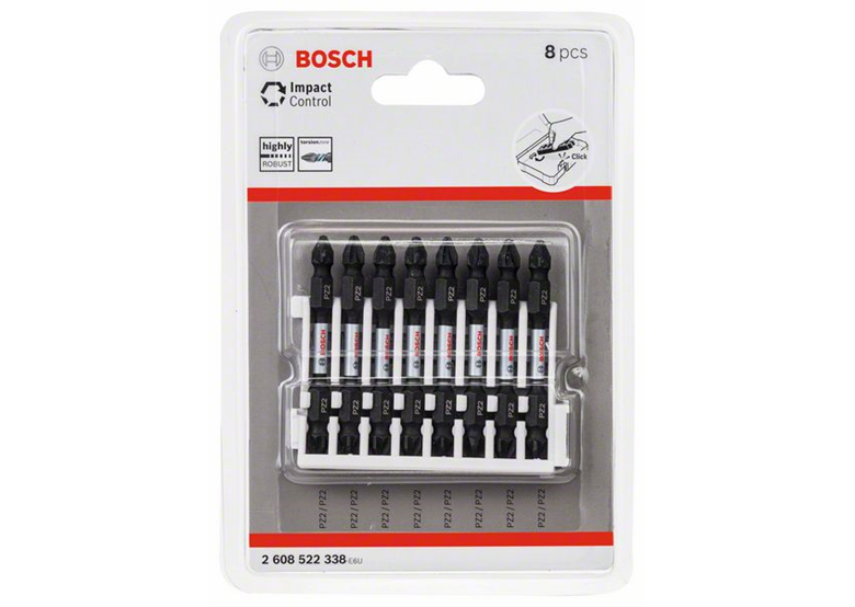 8-częściowy zestaw końcówek wkręcających Impact Control Bosch 2608522338