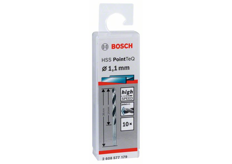 Wiertło spiralne HSS PointTeQ 1,1mm Bosch 2608577179