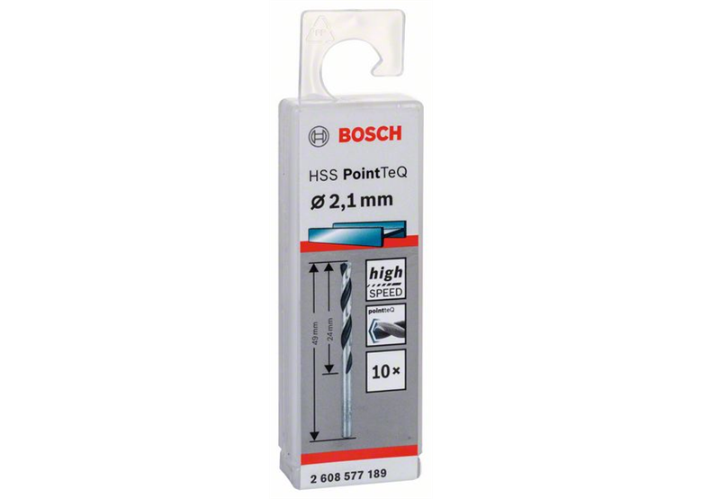 Wiertło spiralne HSS PointTeQ 2,1mm Bosch 2608577189