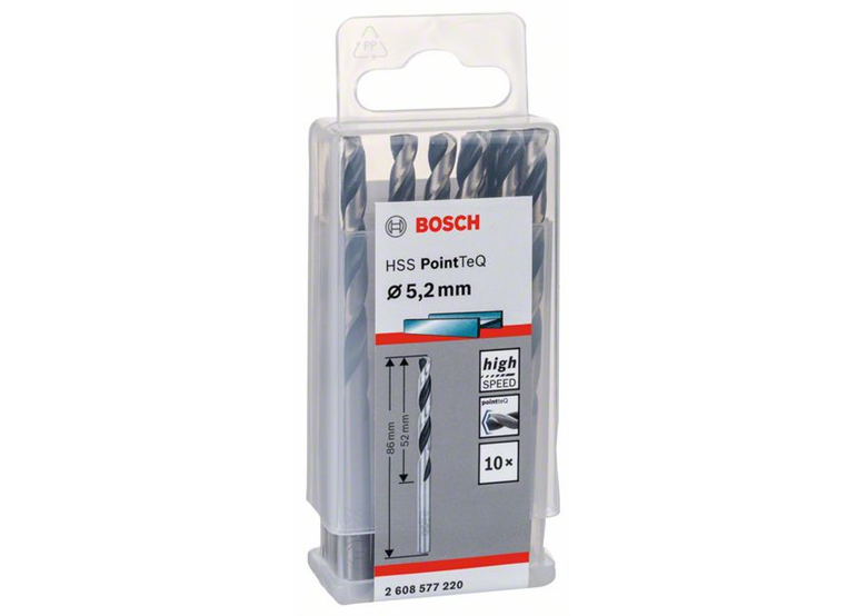 Wiertło spiralne HSS PointTeQ 5,2mm Bosch 2608577220