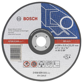 Tarcza tnąca, prosta, do metalu AS 46 S BF, 115 mm, 22,23 mm, 1,6 mm Bosch 2608600214