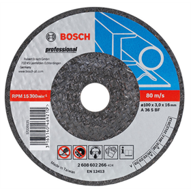 Tarcza ścierna, wygięta, do metalu A 30 T BF, 150 mm, 22,23 mm, 6 mm Bosch 2608600389