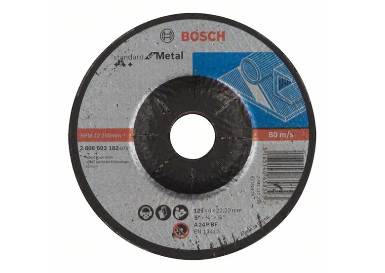 Tarcza ścierna wygięta Standard for Metal Bosch 2608603182