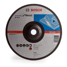 Bosch 2608603184 Metal Grinding Disc 230mm x 6mm Bosch 2608603184