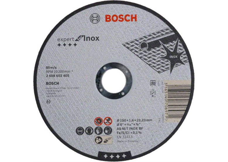 Tarcza tnąca prosta Expert for Inox Bosch 2608603405