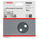 5-częściowy zestaw papierów ściernych 125 mm, 600 Bosch 2608605122