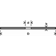 Tarcza X-LOCK Standard for Inox 125x1,6mm T41 Bosch 2608619363