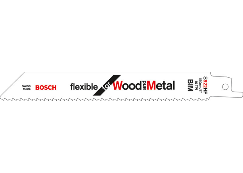 Brzeszczot do piły szablastej S 922 HF Flexible for Wood and Metal Bosch 2608656039
