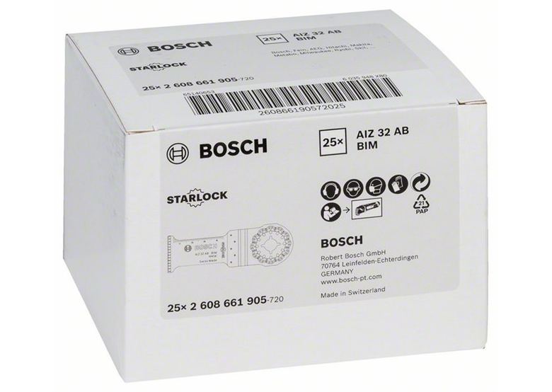 Brzeszczot BIM do cięcia wgłębnego AIZ 32 AB Metal Bosch 2608661905