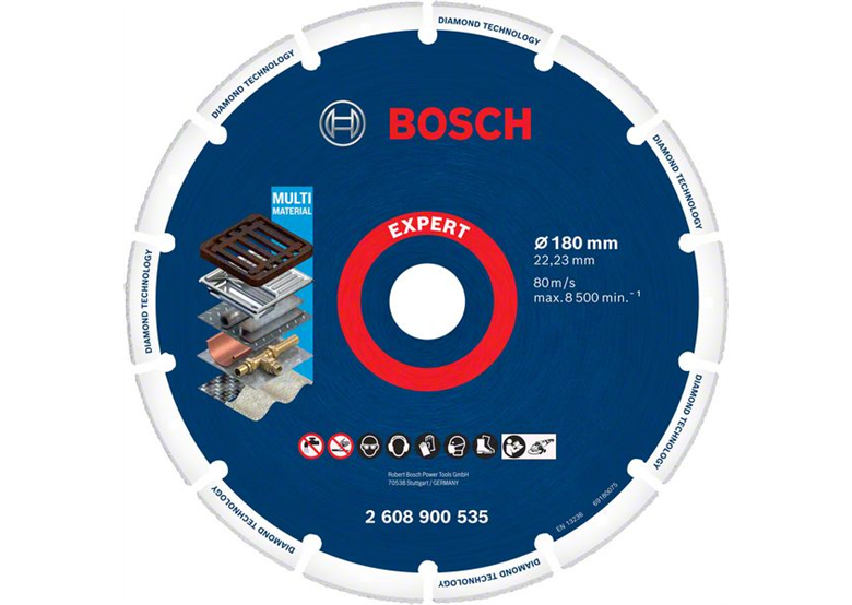 Tarcza tnąca 180x22,23mm Bosch 2608900535