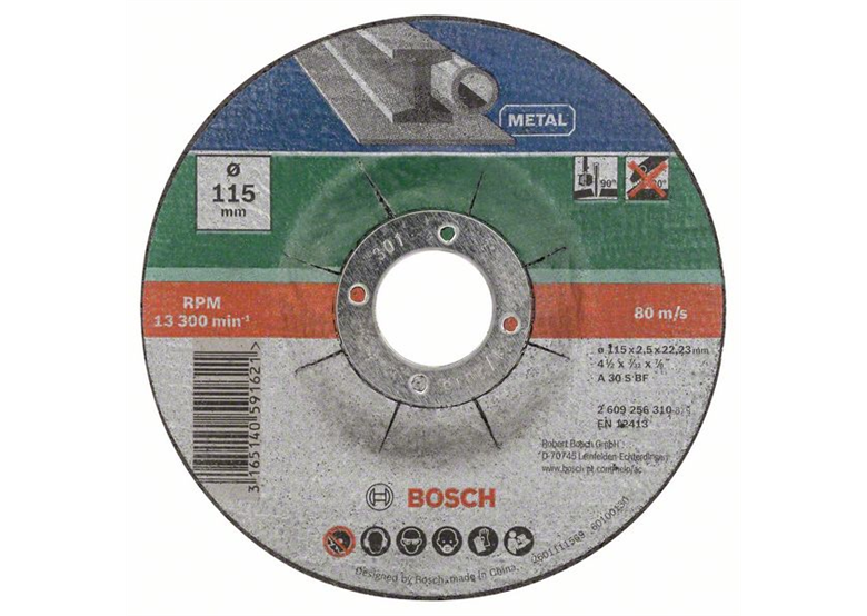 Tarcza korundowa Metal 115mm, 5szt. Bosch 2609256332