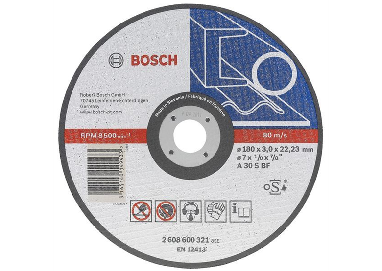 Tarcza tnąca, prosta, do metalu 150x22,23x2,5mm Bosch A 30 S BF