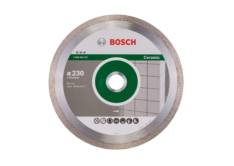 Diamentowa tarcza tnąca 230x25,4x2,4mm Bosch Best for Ceramic