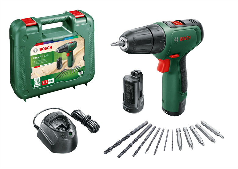 Wiertarko-wkrętarka Bosch EasyDrill 1200 2x1.5Ah