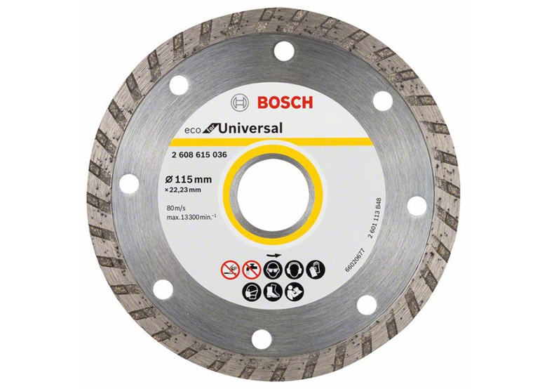 Tarcza diamentowa 115x22,23mm 10szt. Bosch ECO for Universal Turbo