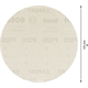 Siatka szlifierska 125mm, G 320, 50szt. Bosch EXPERT M480