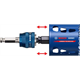 Adapter do systemów pił otwornic 11mm, wiertło TCT 8,5x105mm, 2szt. Bosch EXPERT Power Change Plus