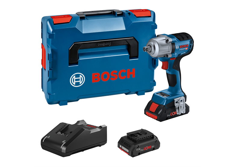 Klucz udarowy Bosch GDS 18V-450 PC 2x4.0Ah