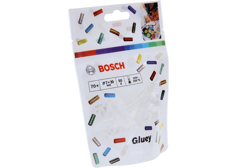 Przezroczysty klej topliwy 70szt. Bosch Gluey