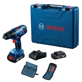 Wiertarko-wkrętarka z zestawem akcesoriów Bosch GSR 180-LI