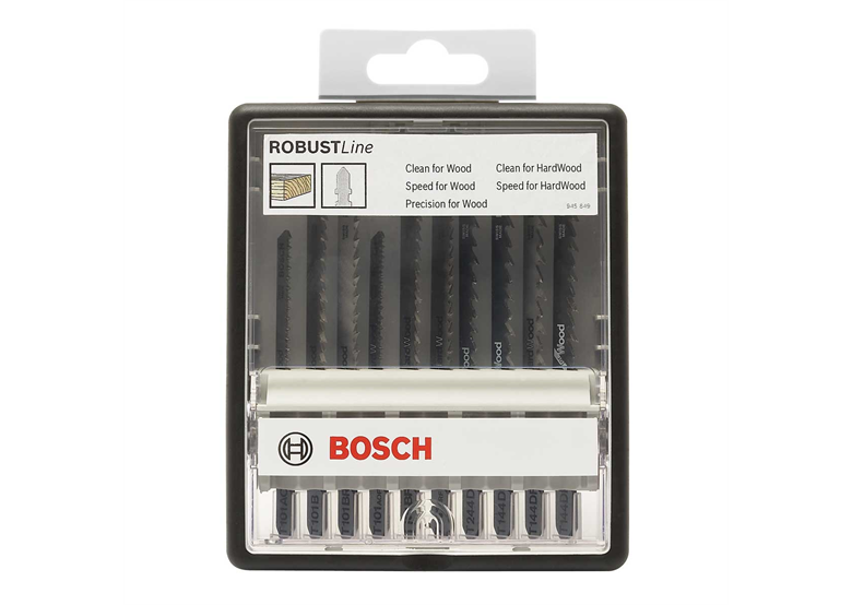 Brzeszczoty 10 sztuk Bosch ROBUST "WOOD EXPERT