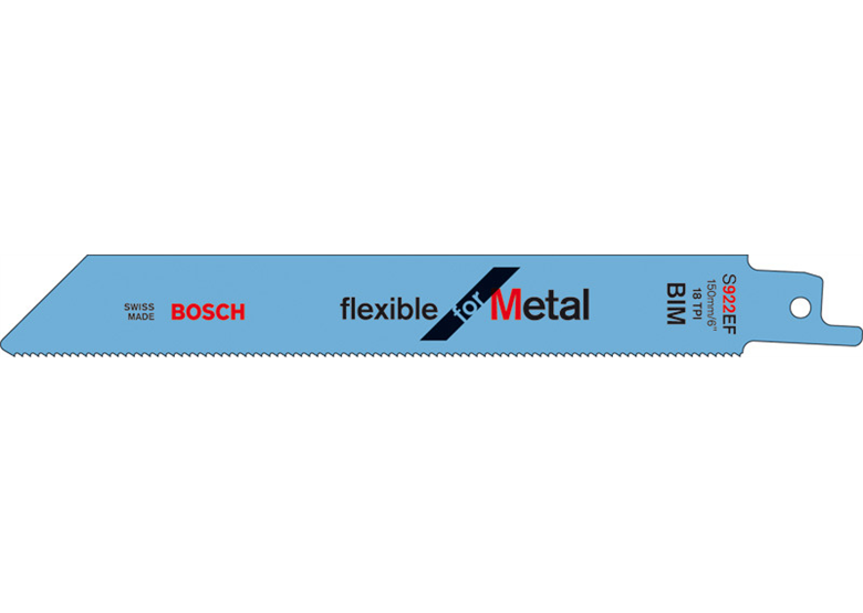 Brzeszczot do piły szablastej Flexible for Metal, 25szt. Bosch S 922 EF