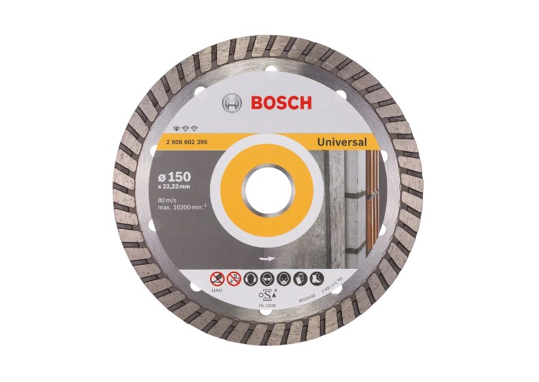 Diamentowa tarcza tnąca 150mm Bosch Standard for Universal Turbo