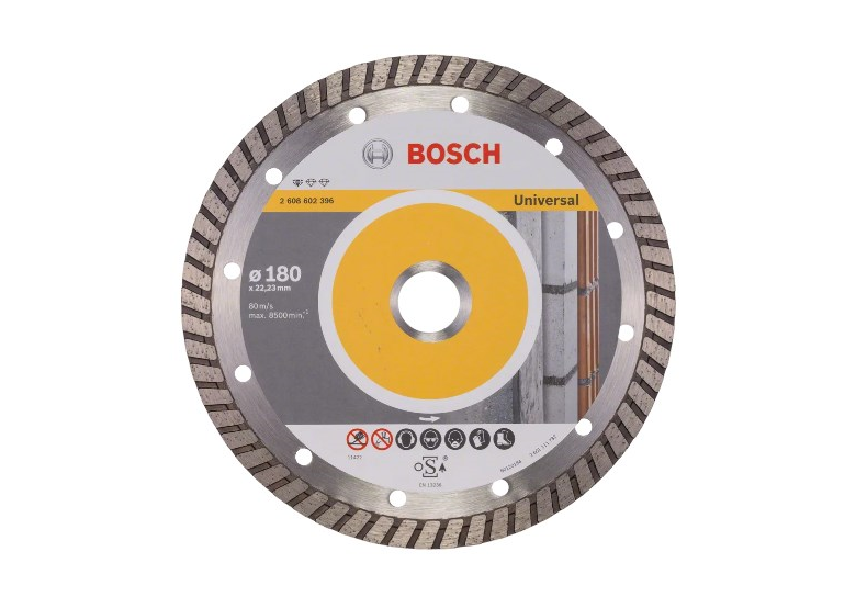 Diamentowa tarcza tnąca 180mm Bosch Standard for Universal Turbo