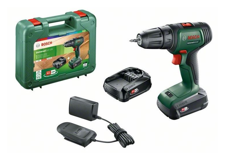 Wiertarko-wkrętarka Bosch UniversalDrill 18V 2x1.5Ah