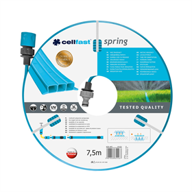 Wąż zraszający SPRING 1/2" 7,5 mb Cellfast C 19-021N