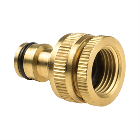 Przyłącze uniwersalne z gwintem wewnętrznym 1/2" - 3/4" BRASS Cellfast C 52-860