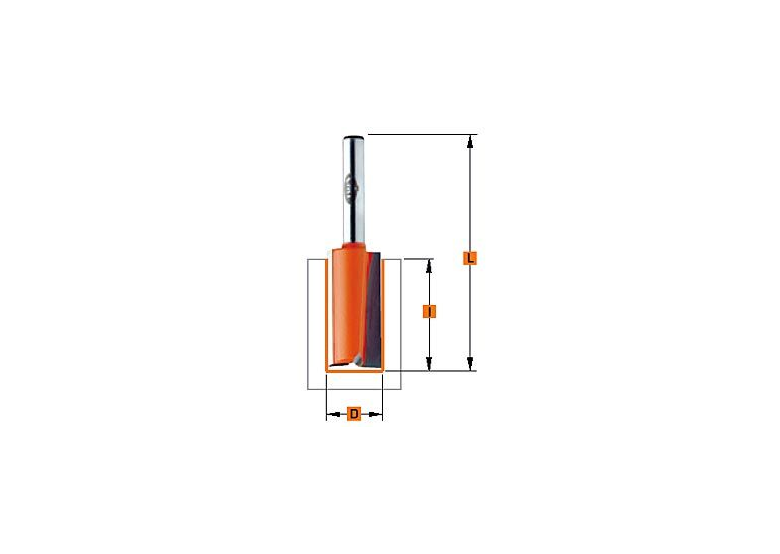 Frez prosty palcowy Fi 8 - 20 Cmt 911.080.11