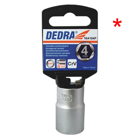 Nasadka sześciokątna 1/4" 6 mm przywieszka Dedra 16A106P