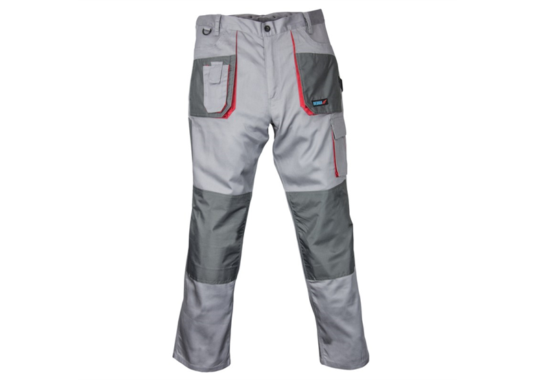 Spodnie ochronne XXL/58, szare, Comfort line 190g/m2 Dedra BH3SP-XXL