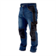 Spodnie jeans rozm.XL, denim 280g/m2 Dedra BH45SP-XL