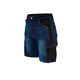 Szorty jeans rozm.LD, denim 280g/m2 Dedra BH45ST-LD
