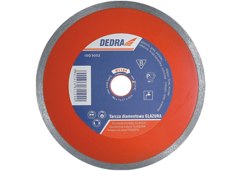 Tarcza diamentowa 230mm/22,2mm Dedra H1125A